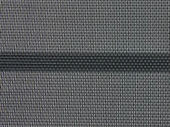 Set da giardino con tavolo 4 posti BARREA Metallo Nero