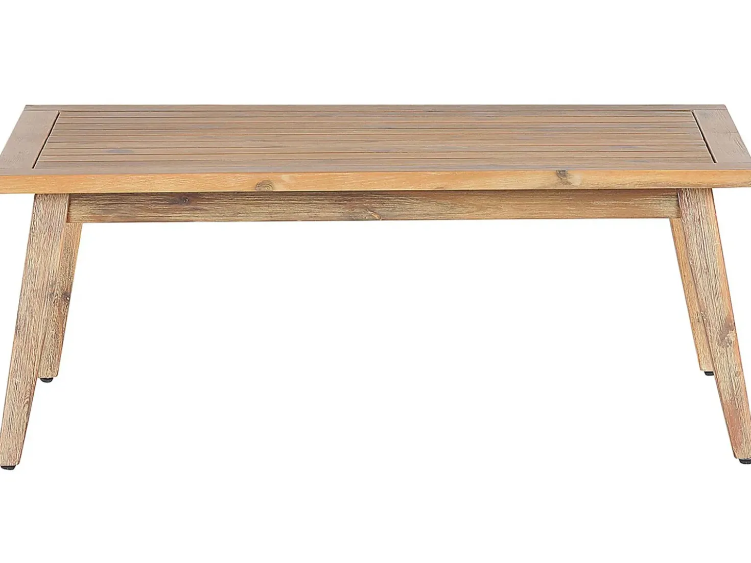 Set da giardino con tavolo 4 posti MERANO Legno d'acacia Grigio