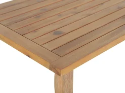 Set da giardino con tavolo 4 posti MERANO Legno d'acacia Grigio