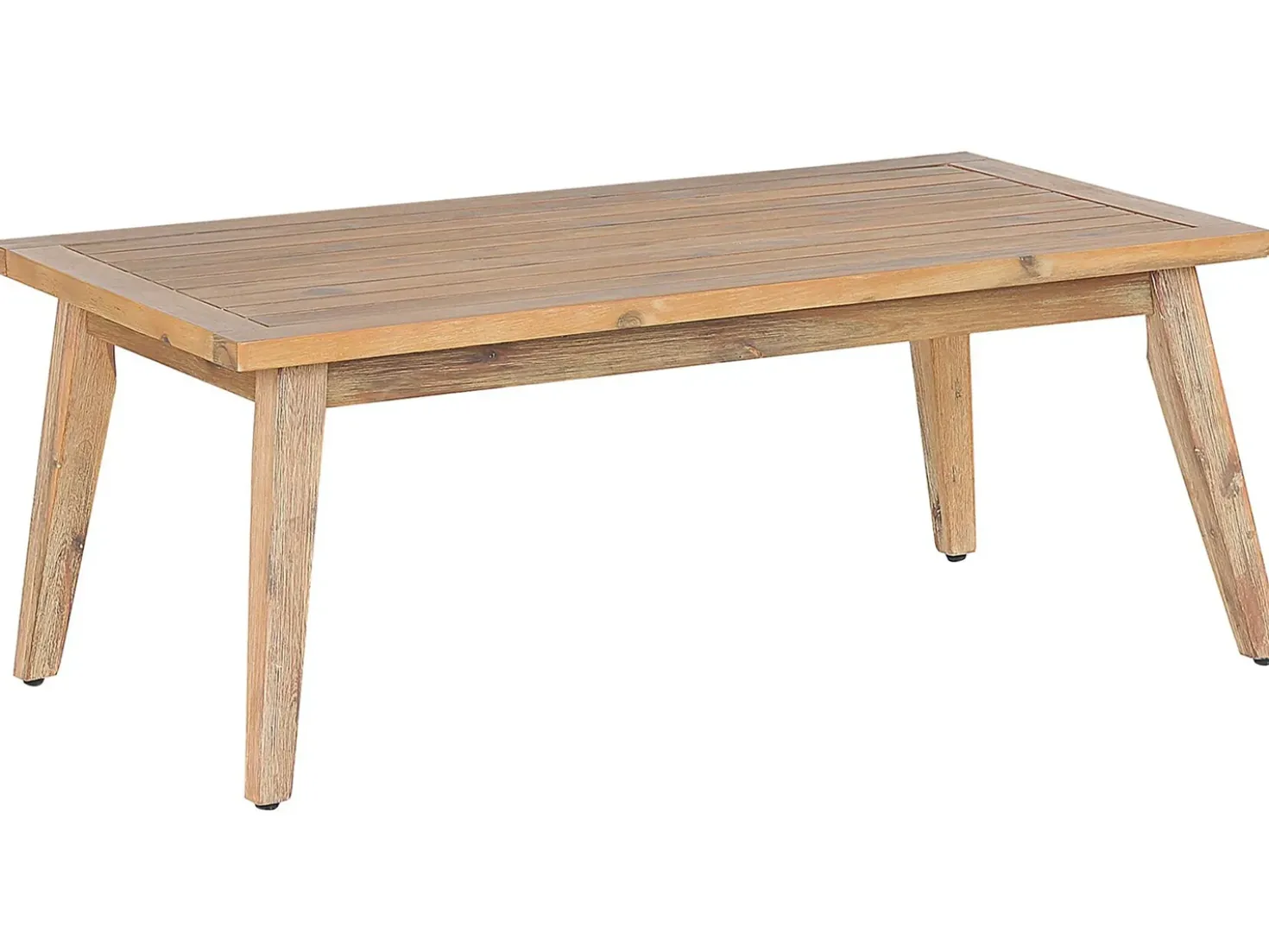 Set da giardino con tavolo 4 posti MERANO Legno d'acacia Grigio