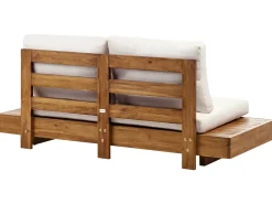 Set da giardino con tavolo 5 posti MARETTIMO Legno di acacia certificato Marrone