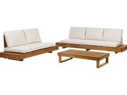 Set da giardino con tavolo 5 posti MARETTIMO Legno di acacia certificato Marrone