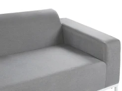 Set da giardino con tavolo 5 posti ROVIGO Grigio
