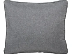 Set da giardino con tavolo 4 posti LATINA Metallo Grigio