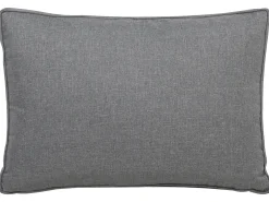 Set da giardino con tavolo 4 posti LATINA Metallo Grigio