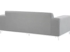Set da giardino con tavolo 5 posti ROVIGO Grigio chiaro
