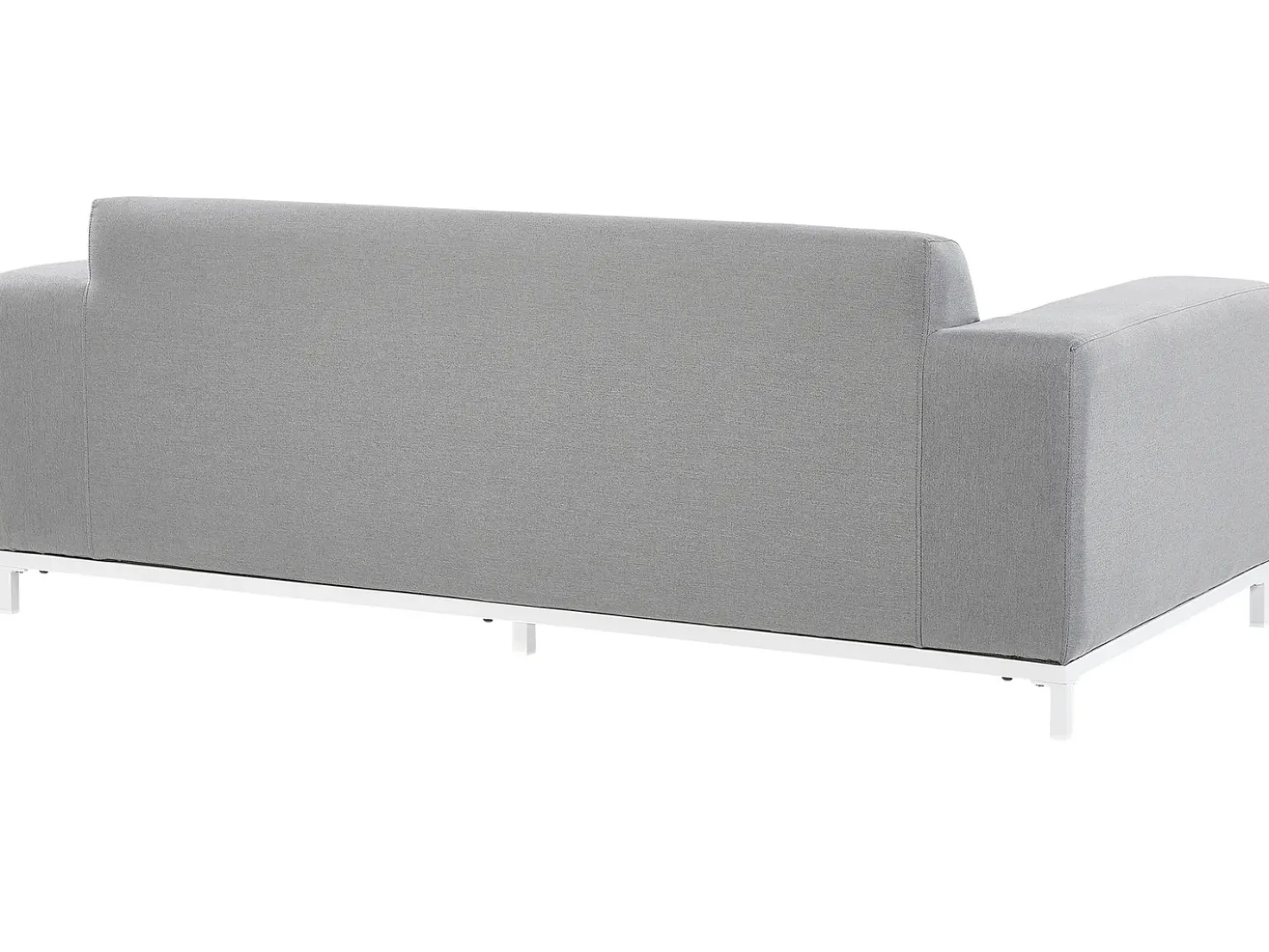 Set da giardino con tavolo 5 posti ROVIGO Grigio chiaro