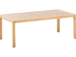 Set da giardino con tavolo 5 posti ONETA Metallo Marrone chiaro
