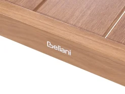 Set da giardino con tavolo 5 posti ONETA Metallo Marrone chiaro