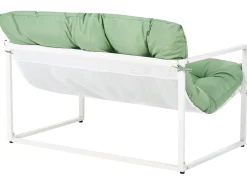 Set da giardino con tavolo 4 posti GARDA Metallo Verde