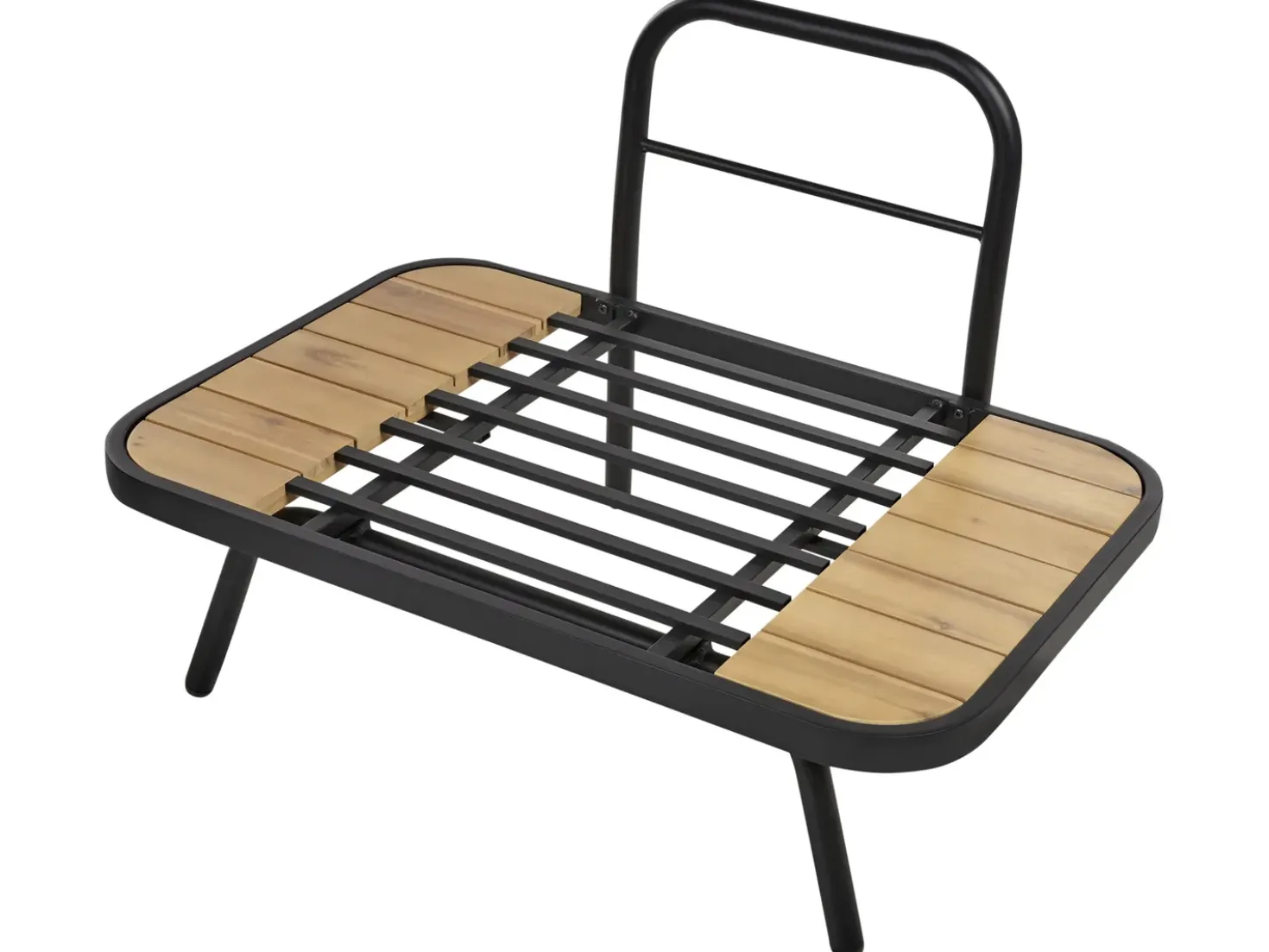 Set da giardino con tavolo 4 posti MINOZZO Legno di acacia certificato Verde oliva