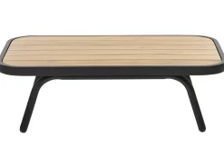 Set da giardino con tavolo 4 posti MINOZZO Legno di acacia certificato Verde oliva