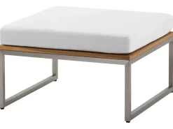Set da giardino con tavolo 4 posti BERMUDA Legno d'acacia Marrone