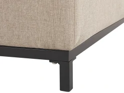 Set da giardino con tavolo 5 posti ROVIGO Beige
