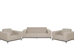 Set da giardino con tavolo 5 posti ROVIGO Beige