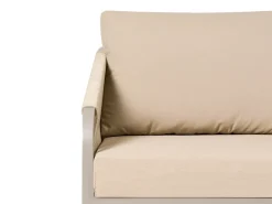 Set da giardino con tavolo 5 posti MURATO Metallo Beige