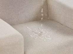 Set da giardino con tavolo 5 posti ROVIGO Beige