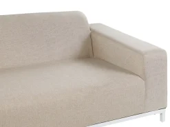 Set da giardino con tavolo 5 posti ROVIGO Beige