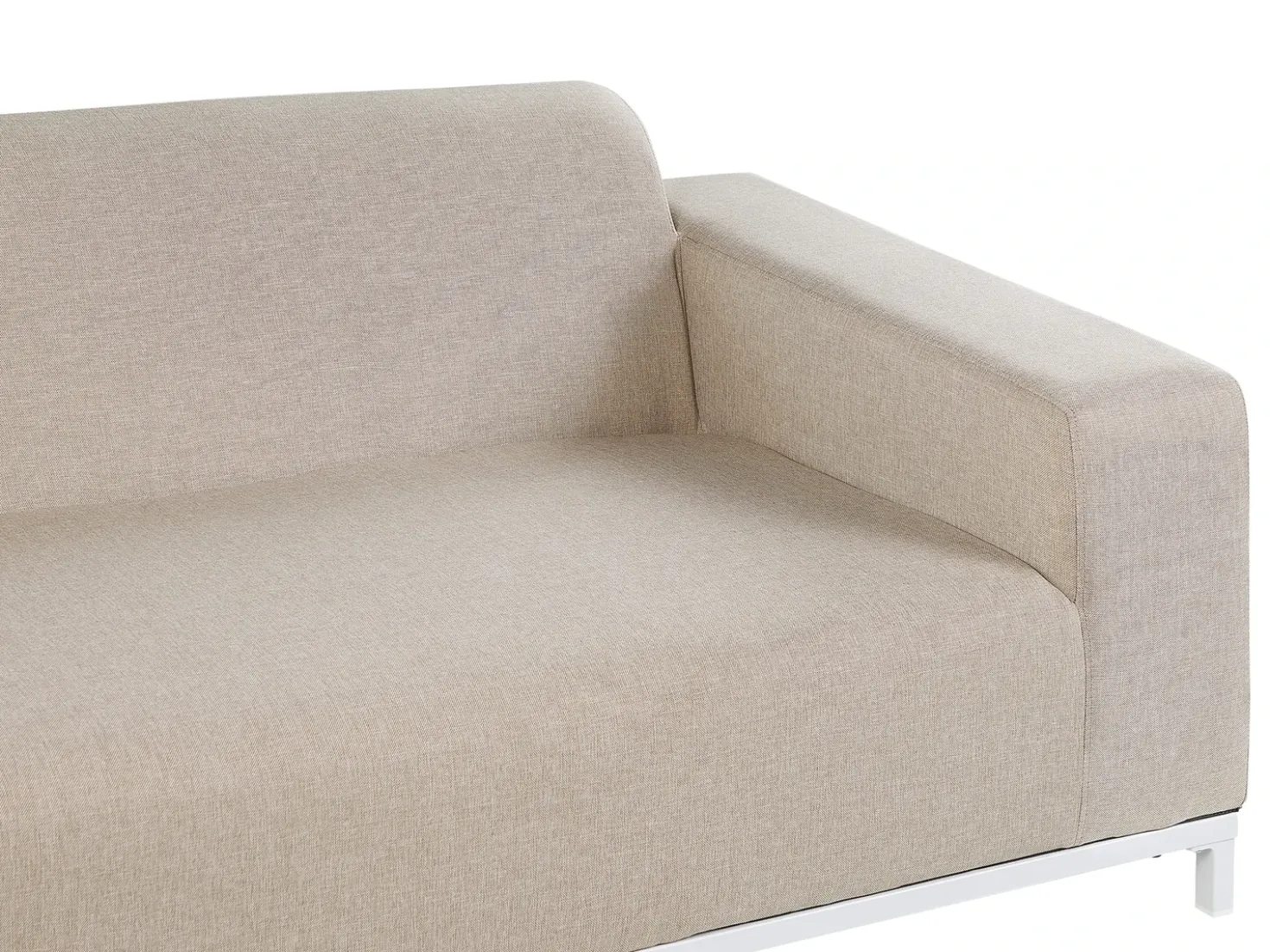 Set da giardino con tavolo 5 posti ROVIGO Beige