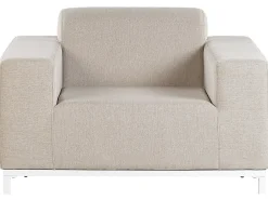 Set da giardino con tavolo 5 posti ROVIGO Beige