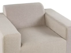 Set da giardino con tavolo 5 posti ROVIGO Beige