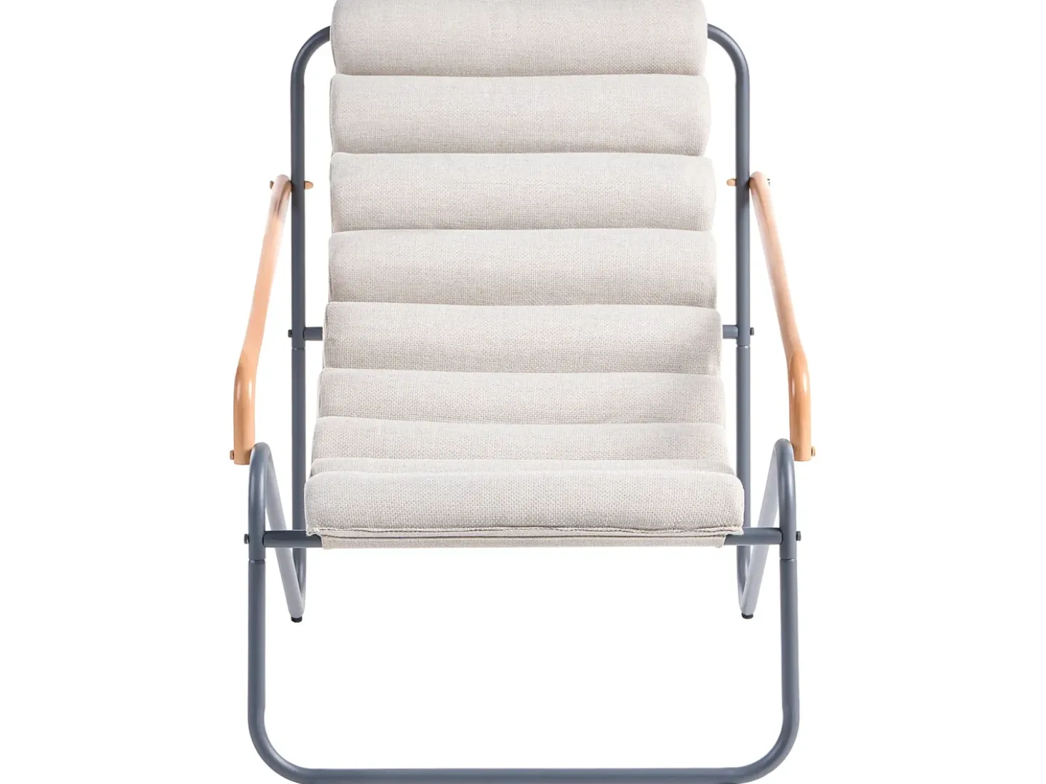 Set da giardino con tavolo 2 posti PASTO Metallo Grigio scuro