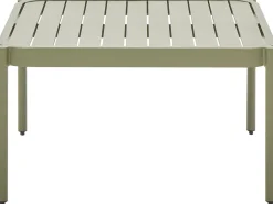 Set da giardino con tavolo 2 posti TERRACINA Metallo Verde oliva