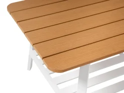 Set da giardino con tavolo 4 posti ORERO Tortora