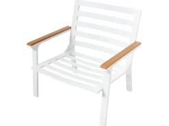 Set da giardino con tavolo 4 posti ORERO Tortora