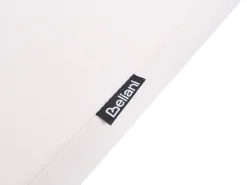 Set da giardino con tavolo 4 posti USTICA Metallo Bianco