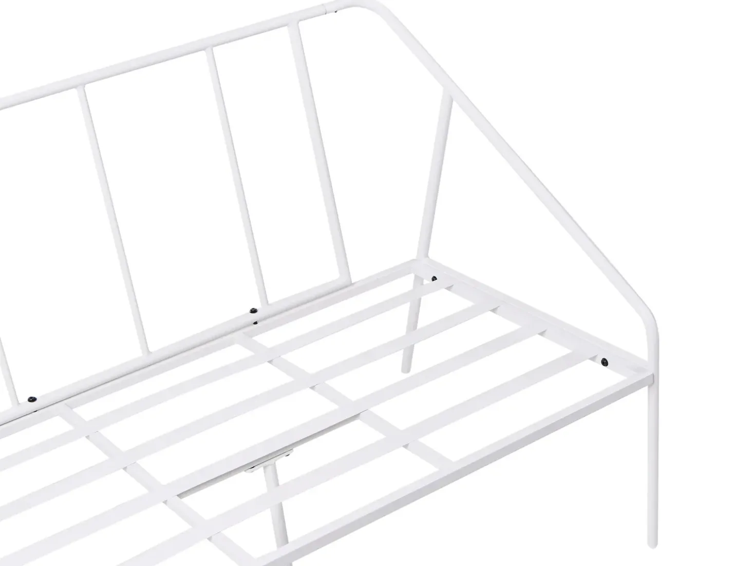 Set da giardino con tavolo 4 posti USTICA Metallo Bianco
