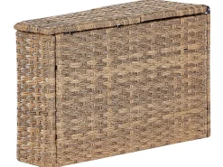 Set da giardino con tavolo 9 posti SEVERO Rattan sintetico (PE) Marrone dorato