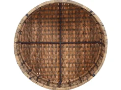 Set da giardino con tavolo 9 posti SEVERO Rattan sintetico (PE) Marrone dorato