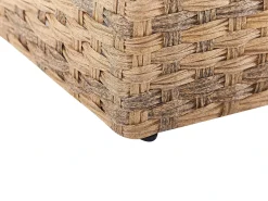 Set da giardino con tavolo 9 posti SEVERO Rattan sintetico (PE) Marrone dorato
