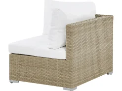 Set da giardino con tavolo 2 posti NOTO Modulare Rattan sintetico (PE) Marrone chiaro