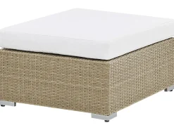 Set da giardino con tavolo 2 posti NOTO Modulare Rattan sintetico (PE) Marrone chiaro