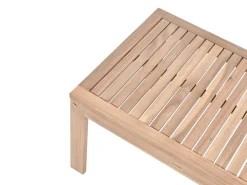 Set da giardino con tavolo 4 posti FIAMES Legno di acacia certificato Grigio