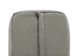 Set da giardino con tavolo 4 posti SALERNO Metallo Grigio scuro