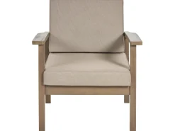 Set da giardino con tavolo 4 posti MANILA Legno di acacia certificato Marrone scuro