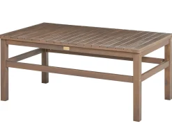 Set da giardino con tavolo 4 posti MANILA Legno di acacia certificato Marrone scuro