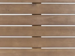 Set da giardino con tavolo 4 posti MANILA Legno di acacia certificato Marrone scuro