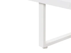 Set da giardino con tavolo 5 posti SERLA Metallo Bianco