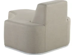 Set da giardino con tavolo 4 posti FABRO Modulare Grigio chiaro