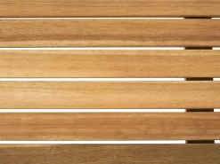 Set da giardino con tavolo 4 posti PACIFIC Legno d'acacia Nero