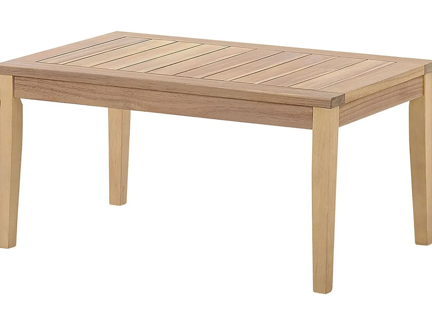 Set da giardino con tavolo 4 posti PALLANO Legno d'acacia Tortora