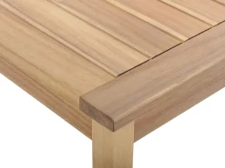 Set da giardino con tavolo 4 posti PALLANO Legno d'acacia Tortora