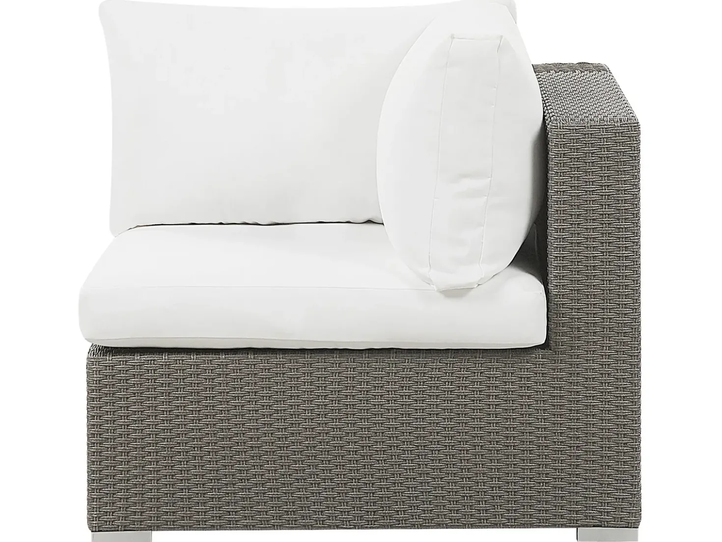 Set da giardino con tavolo 8 posti MAESTRO Modulare Rattan sintetico (PE) Tortora
