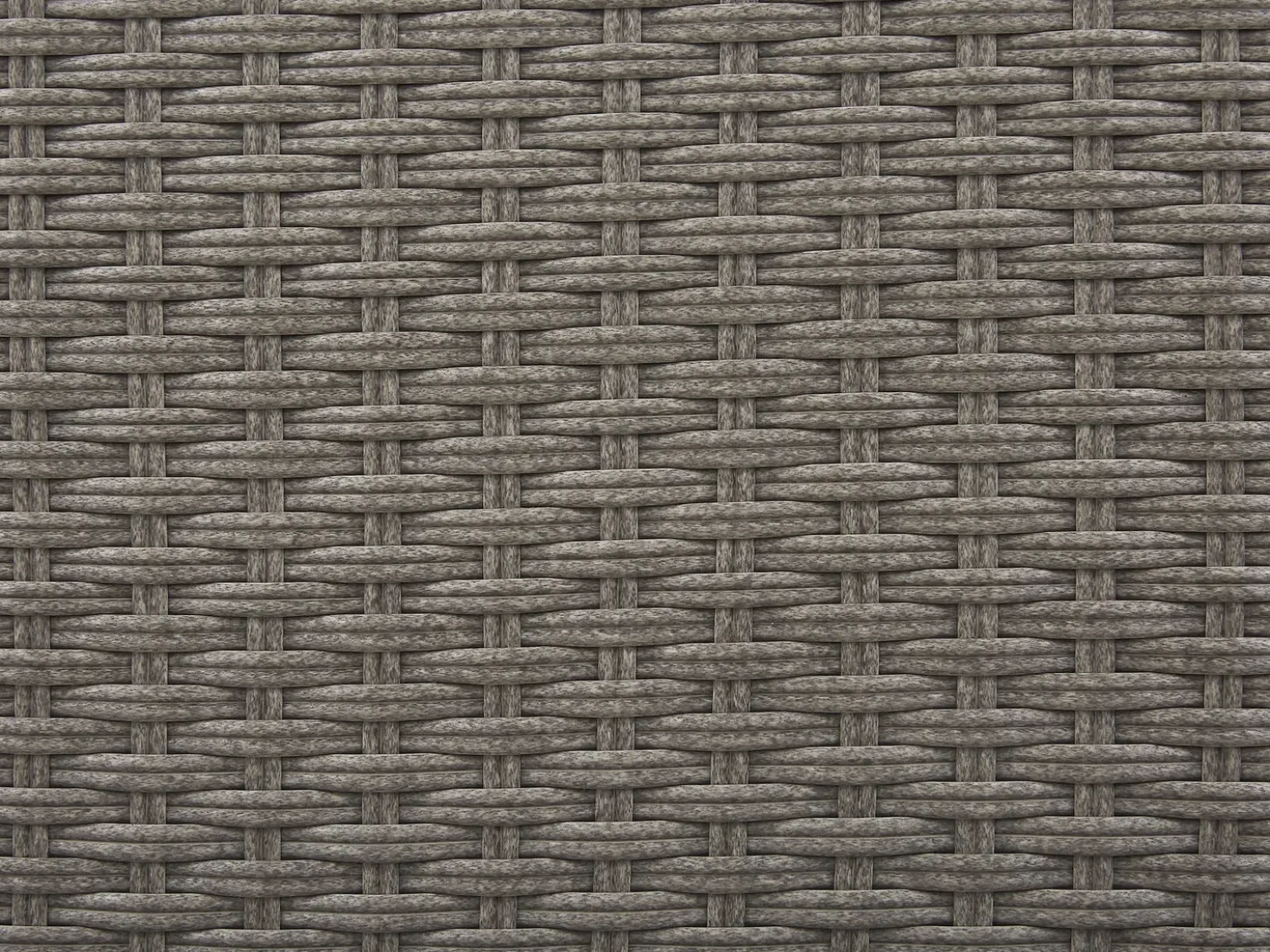 Set da giardino con tavolo 8 posti MAESTRO Modulare Rattan sintetico (PE) Tortora