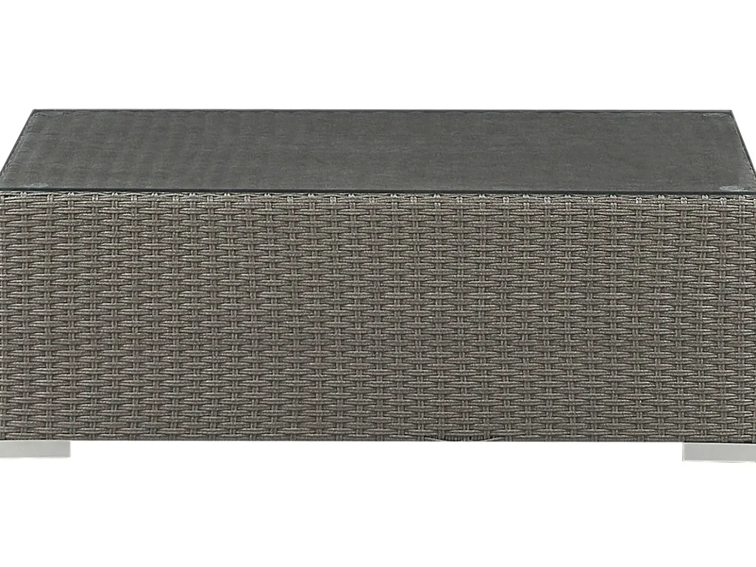 Set da giardino con tavolo 8 posti MAESTRO Modulare Rattan sintetico (PE) Tortora