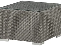 Set da giardino con tavolo 8 posti MAESTRO Modulare Rattan sintetico (PE) Tortora